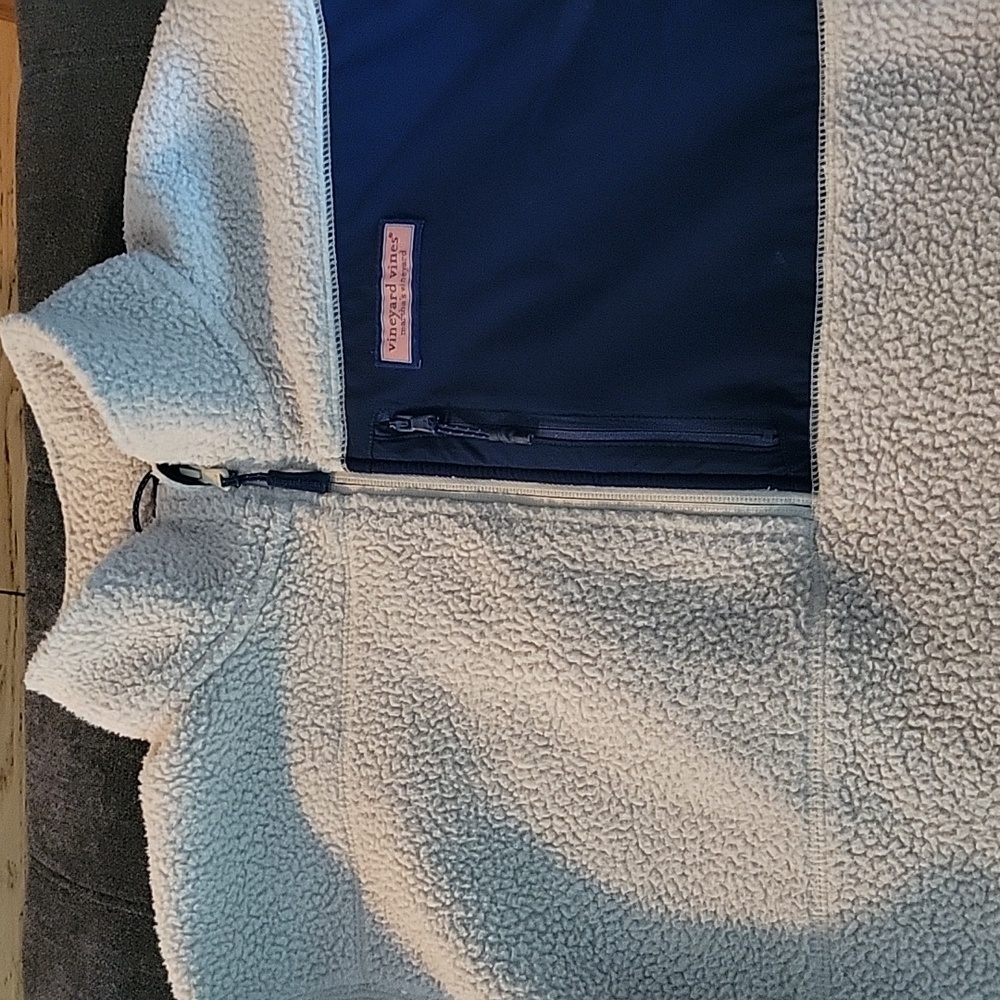 Vineyard Vines Quarter Zip Sherpa Pullover
